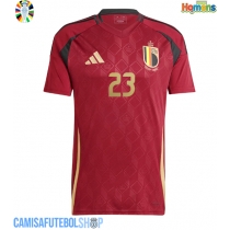 Camisa de time de futebol Bélgica Arthur Vermeeren #23 Replicas 1º Equipamento Europeu 2024 Manga Curta